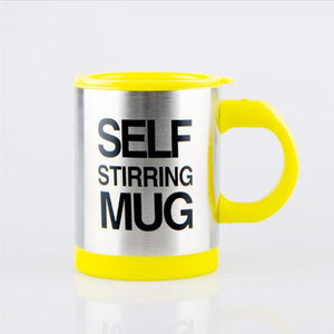 Stainless Steel Self Stirring Mug. (400ML Battery-Powered Mug)