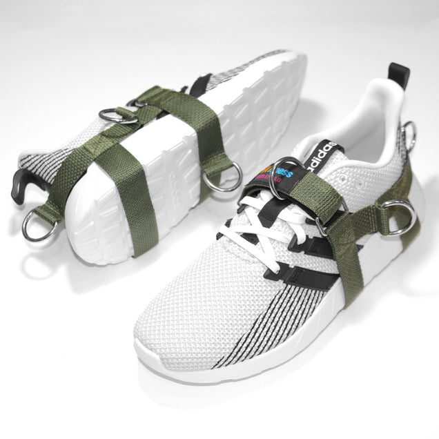 Complete Leg & Core Workout Universal Multi-Ring Straps. (14 Colors Available)