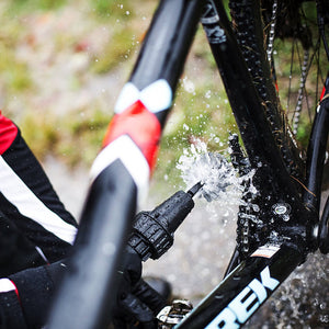 Multi-Use Water-Powered Wheel Brush Turbine (Ideal for Rims, Engines, Bikes, Equipment, and More)