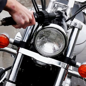 Multi-Use Water-Powered Wheel Brush Turbine (Ideal for Rims, Engines, Bikes, Equipment, and More)