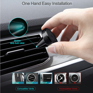 Strong Magnetic Vehicle Air Vent Phone Mount Holder. (4 Colors Available)