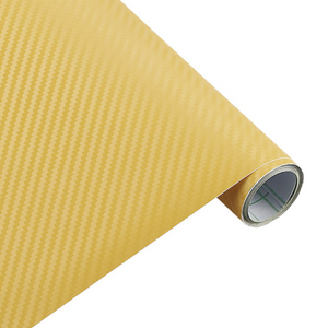 3D Carbon Fiber Car Styling Waterproof Vinyl Wrap. ( 12 Colors Available )