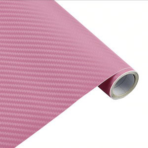 3D Carbon Fiber Car Styling Waterproof Vinyl Wrap. ( 12 Colors Available )