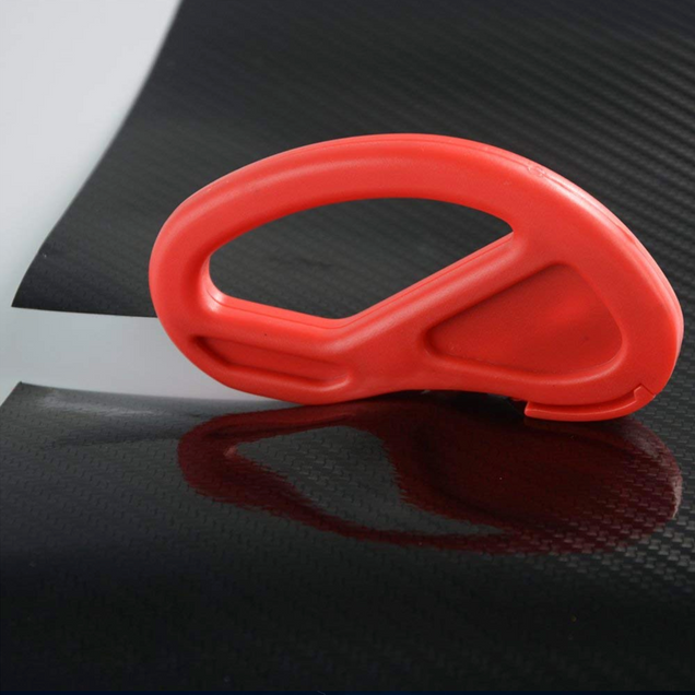 4Pcs Carbon Fiber Vinyl Installation Kit. (Scraper, Vinyl Cutter, Precision Knife, Blades)