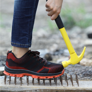 Military grade puncture proof steel toe safety shoes discount