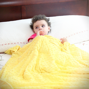 Doctor Recommended Weighted Blanket For Autism & Anxiety. (Kids & Adults)