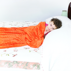 Doctor Recommended Weighted Blanket For Autism & Anxiety. (Kids & Adults)