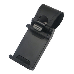 Universal Car Steering Wheel Clip Mount Holder. (2 Colors Available)