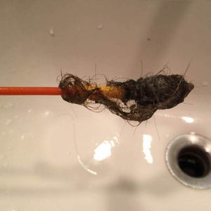 Anti-Clog Flexible Drain Weasel Tool. (Hair Removing Drain Snake)