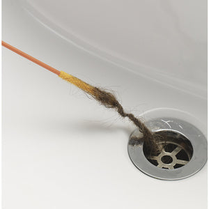 Anti-Clog Flexible Drain Weasel Tool. (Hair Removing Drain Snake)