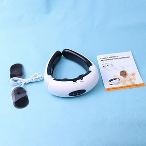 Professional Electric Pulse Back & Neck Far Infrared Massager. (Physiotherapy Pain Reliever)