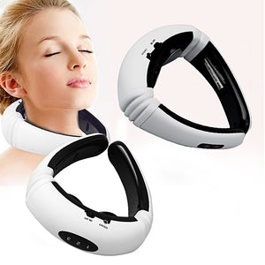 Professional Electric Pulse Back & Neck Far Infrared Massager. (Physiotherapy Pain Reliever)