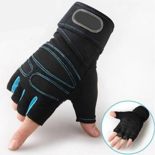 Wrist Band Weight Lifting Fitness Gloves. (4 Colors Available)