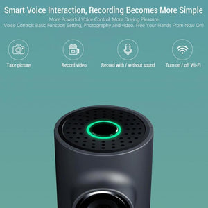 Auto Recording 1080HD Voice Control & Night Vision Wifi Dash Cam.