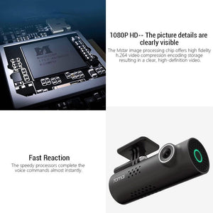 Auto Recording 1080HD Voice Control & Night Vision Wifi Dash Cam.