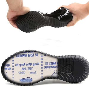 Military Grade Steel Toe Air Mesh Breathable Safety Shoes.