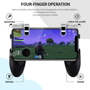Universal Mobile Gamepad Controller. (Knives Out, Pubg, Rules of Survival, Critical Op And More!)