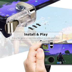 Universal Mobile Gamepad Controller. (Knives Out, Pubg, Rules of Survival, Critical Op And More!)