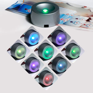 3D Laser Engraved 6CM & 8CM Solar System & Galaxy Glass Sphere. (With Chargeable Multicolor LED Base)